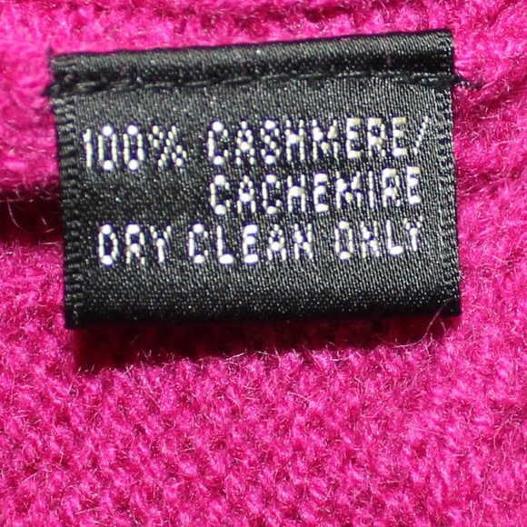 Ralf Lauren Knit  Sweater 100% Cashmere Round Neck Slim  fit  Pink  Medium - Picture 7 of 8